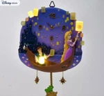 Disney Tangled Rapunzel Flynn & Pascal Wall Clock Figurine. Fixed Price $359.00.