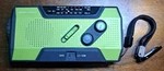 Greadio Solar Crank Weather Radio & Light W/2000MAH Power Bank Noaa MD-090. Fixed Price $24.99.