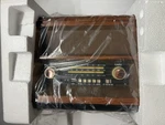 Prunus J-199 Large Vintage Radio Bluetooth, Am Fm Shortwave, 15W Crystal. Fixed Price $60.00.