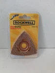 New Sealed Rockwell Sonicrafter Carbide Grit Triangular Rasp Blades RW9116. Fixed Price $6.52.