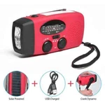 Emergency Radio Crank Solar Hand Weather Power Bank Charger Flash Light. Fixed Price $24.99.