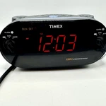Timex T715 Redi-set Dual Alarm Clock Radio Am/fm Large Display Xbbu. Fixed Price $24.99.