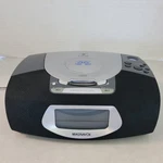 Magnavox MCR220BK Am/fm Led Alarm Clock Radio Snooze Portable Cd Player 2002. Fixed Price $32.00.