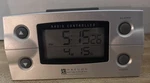 Oregon Scientific Radio Controlled Travel Alarm Clock Silver RM103A. Fixed Price $9.99.