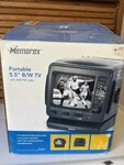 Memorex MT0550-B Portable 5.5 / Tv Radio Gaming Tailgating Retro Working. Fixed Price $45.00.