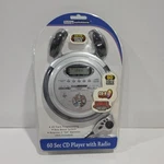 Brand New Sealed Living Solutions ATC-2295 Portable Cd Player & Am/fm Radio. Fixed Price $49.99.