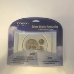 Oregon Scientific Deluxe Weather Station Clock Lcd Wireless THGR122NX. Fixed Price $59.00.