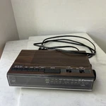 Vintage Emerson Clock Radio RED5675. Fixed Price $10.00.