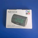 Jensen JCR-210 Am/fm Digital Dual Alarm Clock Radio With Nature Sounds. Fixed Price $47.50.