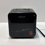 Vintage Sony ICF-C101W Digicube Amfm Digital Clock Radio Dream Machine Black. Fixed Price $34.99.