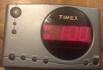 Timex Message Recorder Alarm Clock With Nature Sounds T138B No Box Tested Works. Fixed Price $14.87.