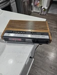 Vintage General Electric Wood Grain Am Fm Alarm Clock Model 7-4630B Tested. Fixed Price $19.99.
