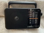 Home Portable Am/fm Radio, Battery Operated, Ac Power M# HDI-2600BK. Fixed Price $12.00.