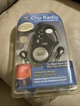 Innovage - Fm/weather Clip Radio With Ear Bud Headphones. Fixed Price $17.95.