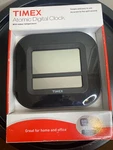 Timex 75322T Atomic Clock With Date, Day Of Week And Indoor Temperature. Fixed Price $49.99.