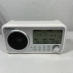 Radio Shack Lcd Display Am/fm/weather Tabletop White 1201476. Fixed Price $23.99.