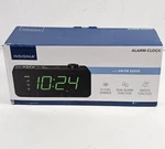 Insignia Digital Am/fm Dual Alarm Clock With Dimmer Black (NS-ALCL24) (used)#c. Fixed Price $11.99.