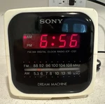 Vintage Sony Dream Machine ICF-C121 Fm/am Digital Alarm Clock Radio Tested. Fixed Price $18.00.