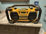 Dewalt DC012 Worksite Clock Radio 3 Stage Charge System -tested. Fixed Price $75.00.