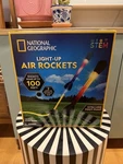 National Geographic Light-up Air Rockets Stem Kit Led Lights Launch Base. Fixed Price $13.00.