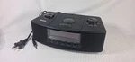 Sylvania Imode SIP220 Black Digital Alarm Clock Fm/am Radio Ipod Docking Station. Fixed Price $23.95.