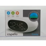 Capello Candy White Digital Alarm Clock Color Changing Nightlight Dual. Fixed Price $10.00.
