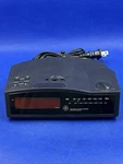 General Electric Retro Am/fm Alarm Clock Radio Digital Model 7-4813A. Fixed Price $17.99.