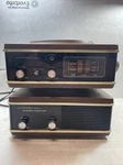 Wynford Hall Am/fm Flip Clock Radio & Adaptor NSI-1103 Working Stereo. Fixed Price $100.00.