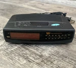 White Westinghouse WCR-15313 Am/fm Digital Alarm Clock Radio Compact Vintage 90S. Fixed Price $23.50.