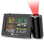 Dr.prepare Projection Alarm Clock, Adjustable Focus, Wireless Indoor. Fixed Price $42.42.