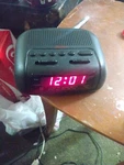 Sunbeam Hospitality Fm Alarm Black Clock Radio Model #89014. Fixed Price $11.17.