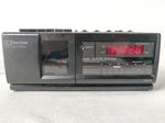 Emerson AK2755 Dual Alarm Clock Am Fm Radio Cassette Recorder Black With Red Led. Fixed Price $19.61.