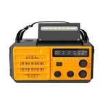 Kaito V3 Am/fm Weather Radio Solar Hand Crank With 4000MAH-POWER Bank Ylw. Fixed Price $49.99.