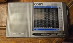 Coby Portable Radio, Am Fm Sw, Band World Shortwave Receiver, CX-CB12. Fixed Price $20.00.
