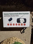 Dynamo Powered Radio With Flashlight Fm Noaa Weather Hand Crank Usb. Fixed Price $18.50.