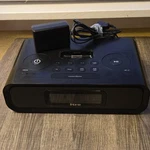 Ihome IP98 Clock Radio Audio Dock Black For Ipod Alarm Snooze Dimmer. Fixed Price $23.39.