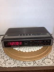 Realistic CHRONOMATIC-265 Alarm Clock Radio Model 12-1575 Works Read As. Fixed Price $13.92.