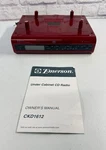 Emerson Under Cabinet Cd Digital Clock Radio Am/fm Timer CKD1612 Red Euc!. Fixed Price $29.95.