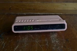 Sharp FX-C22(P) Pink Digital Clock Radio Am Fm Vintage Hong Kong Tested. Fixed Price $39.95.