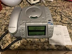 Conair CID500 Telephone Am/fm Radio Alarm Clock Cd Player Callerid Vintage Video. Fixed Price $44.99.