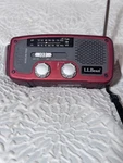 Et L.l.bean Microlink FR160 Am/fm Weather Alert Radio Flashlight Solar Usb Red. Fixed Price $22.50.