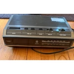 Vtg 80S Ge Am/fm Digital Clock Radio Model 7-4642A Woodgrain Tabletop Alarm. Fixed Price $25.00.