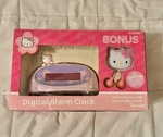 Sanrio Hello Kitty Digital Alarm Clock KT3005T Pink Bonus Mini Fm Scanner Radio. Fixed Price $59.00.