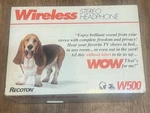 Vintage Recoton W200 Wireless Stereo Headphone System Rare Find. Fixed Price $40.95.