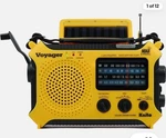 Kaito KA500 Hand Crank Weather Alert Radio - Yellow. Fixed Price $54.99.