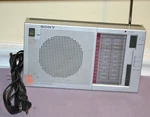Vintage Sony ICF-710W Fm/am 2 Band Receiver Portable Radio -- Great Working Cond. Fixed Price $19.99.