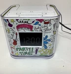 Audiovox Venturer Dual Alarm Clock Am/fm Radio Party Time Plays Ipod 2ND Gen. Fixed Price $19.95.