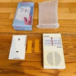 Vintage Shower Radio Soaprano Am/fm Water Resistant Bifora Model SP-11 Portable. Fixed Price $80.00.