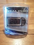 Custom Accessories 25211 Digital Clock Onyx Xt. Fixed Price $75.50.