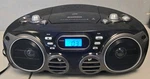 Sylvania Bluetooth Portable Cd Radio Boom Box - Working. Fixed Price $50.00.
